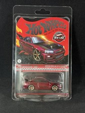 Hot Wheels RLC Nissan Skyline GT-R (BNR34) Red Line Club Ox Blood