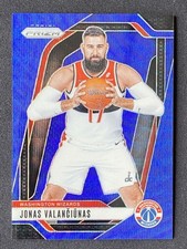 Jonas Valančiūnas 2024-25 Panini Prizm Blue Wave Base /125 #76