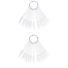  200 Stück Nagelfarbe Display Tips Fächerform Nagelprobe Sticks Salon Nagel