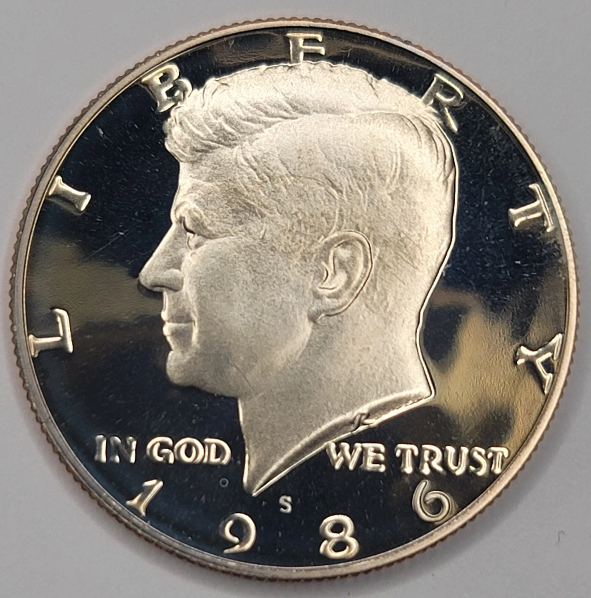Uncirculated U.S. Mint 1986 Kennedy US Half Dollars (1964-Now) for