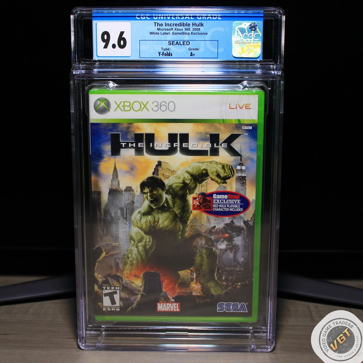 XBOX 360 - L'Incroyable Hulk - Jeu Officiel - Occasion Très Bon État