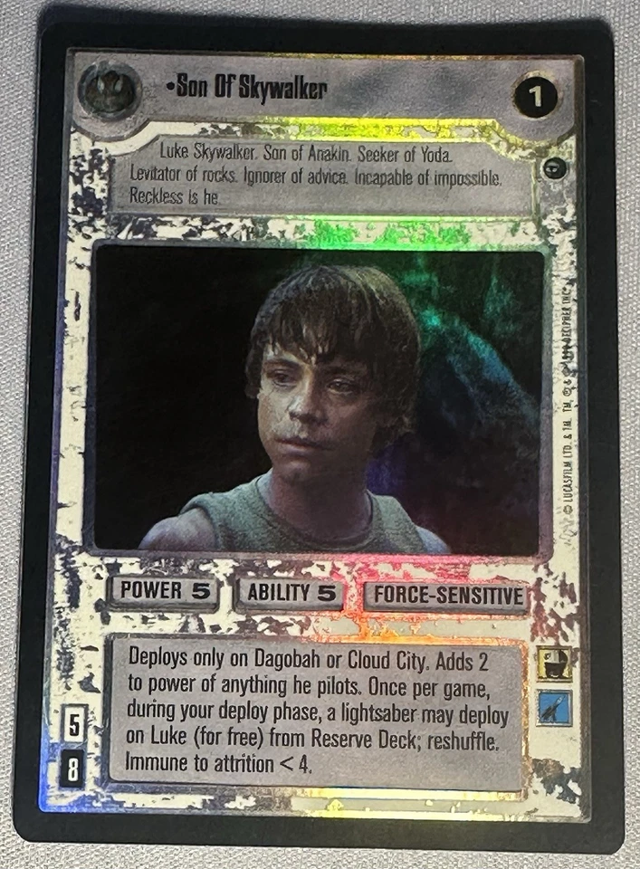 Star Wars CCG Decipher Son of Skywalker Foil Reflections - Image 1 of 1