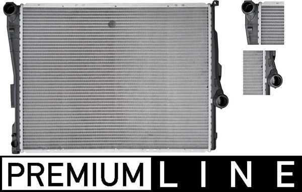 MotorkÜHler WasserkÜHler FÜR Bmw 3 (E46), Bmw 3 Coupe (E46) - Mahle Cr 455 000P-image