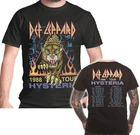 Official Def Leppard T Shirt Hysteria 88 Rock Album Tour Licensed New S to 2XL