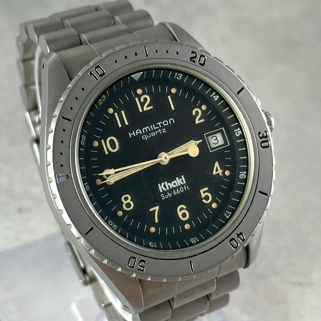 Hamilton Khaki Men's Black Watch - 9745B for sale online | eBay