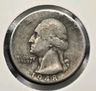 1948-P 90% Silver Washington Quarter US Mint Philadelphia