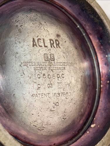 ACL RR Atlantic Coast Line Railroad Saldato INS Caffettiera Teiera 10 Oz. , 1951 - Foto 8 di 10