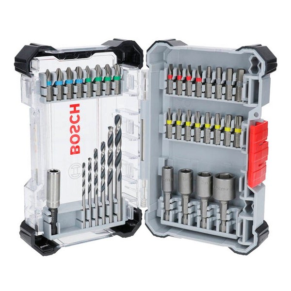 Aktion: Bosch Bohrer- Und Bit-Set Extra Hard & Metal, 35-Teilig Mit PräMie...-image