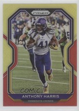 2020 Panini Prizm Red & Yellow Prizm 8/49 Anthony Harris #219 0ds5