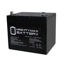 12-Volt 75Ah Replacement Battery for Quantum Q6 Edge HD