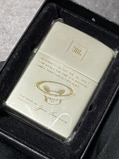 Zippo JBL Gold Engraved Rare Model 2003 Vintage Speaker Surround Case New