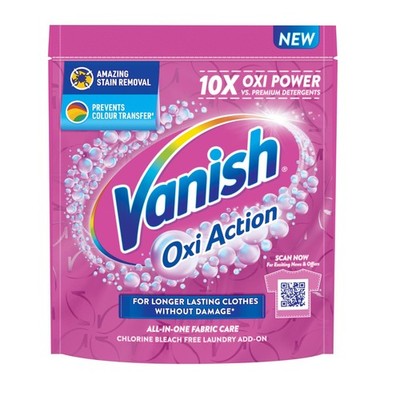2 X 400 gm Vanish All in One Detergent Boosting Add-on Powder and stain remover