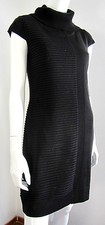 MARC NEW YORK NWT BLACK SHORT SLEEVE SWEATER DRESS SIZE M MEDIUM BLACK 