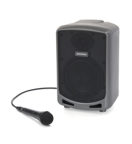 Samson Expedition Express+ Portable PA Rechargeable Bluetooth Speaker+Mic+Stand - Picture 2 of 12