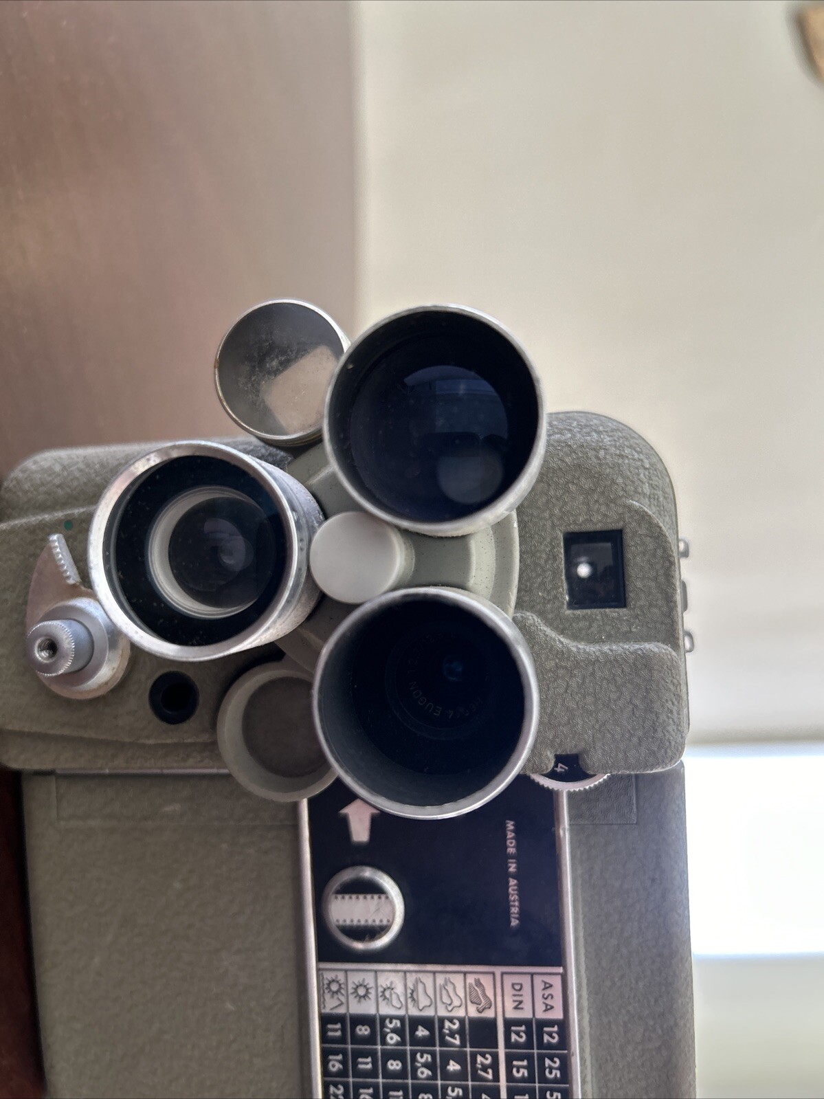 Eumig Electric R 8mm Movie camera - vintage old - for display