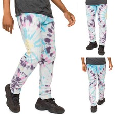 Victorious Men's Casual Spider hand Tie-Dyed Denim Jeans DL1364