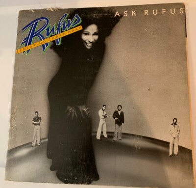 Rufus Featuring Chaka Khan 1977 Ask Rufus Funk Soul NM Vinyl LP