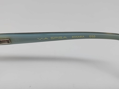 Via Spiga Ros 550 Eyeglasses Sunglasses Frame Zyloware 55-16-135mm Tortoise - Picture 7 of 9
