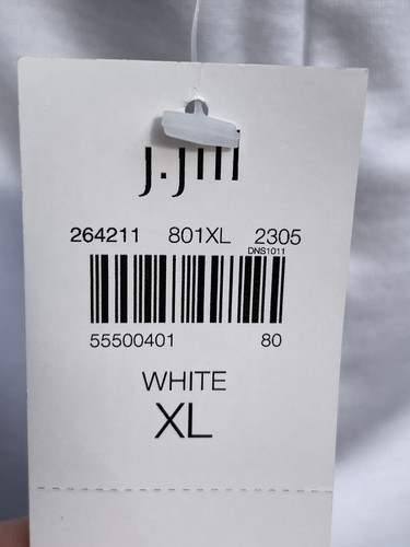 J Jill Wearever Pants Womens Size XL White Smooth Fit Slim Leg Stretch NEW - Picture 6 of 9