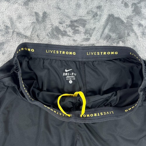 Pantalones Cortos Nike Dri-Fit Hombres XL De Colección Livestrong Correr Gimnasio con Bolsillos - Imagen 5 de 9