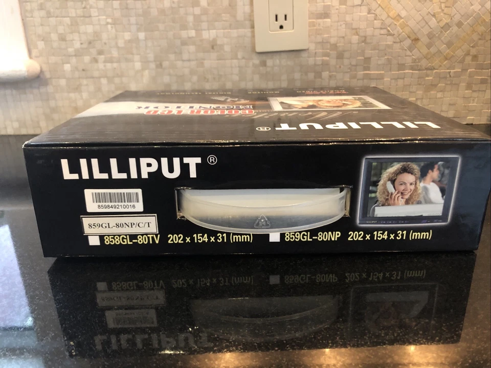 Lilliput 8" inch Monitor 858GL-80TV NOS Boxed - Image 2 of 4