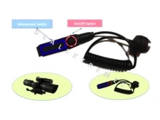 Pressure switch for green laser of 2.5-10x40 aim sports scope