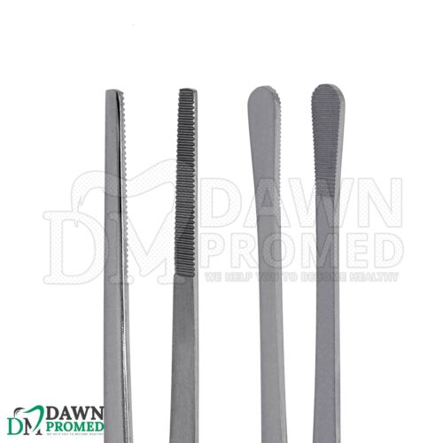 Juego de 2 pinzas de cocina 12-3 puntas rectas y redondas puntas largas para comida herramienta hágalo usted mismo para chef - Imagen 9 de 10