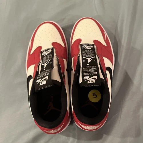 Size 5 - Jordan 1 Retro Low Red 2018