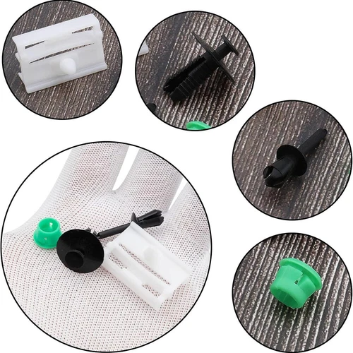 80 pezzi clip di fissaggio minigonne laterali rivetto per BMW E36 E46 E90 51711932996 - Foto 11 di 12