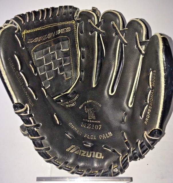 Mizuno MZ107 Youth Baseball Glove Super Flex Palm Tartan  Full Grain
