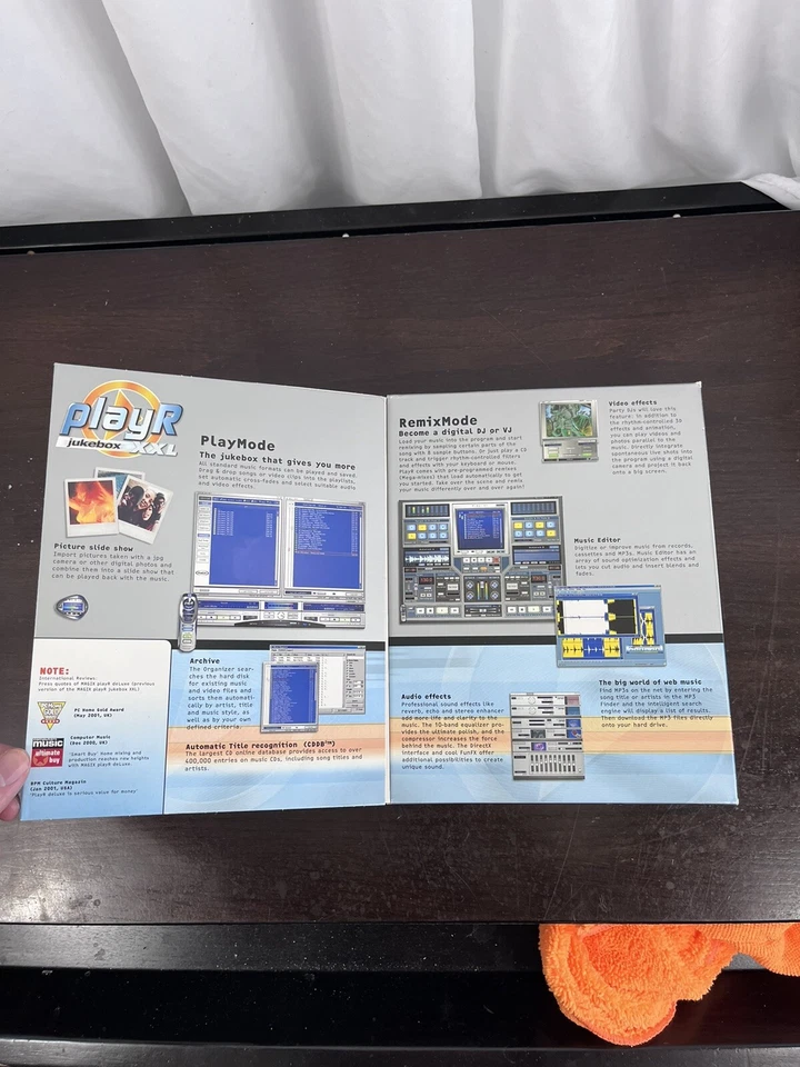 Vintage Magix Playr Jukebox XXL Brand New Sealed In Box NOS - Image 3 of 4