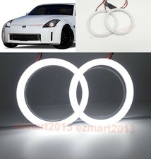 cotton LED halo ring for Nissan 350Z 2006-09 headlight angel eye Devil Demon DRL
