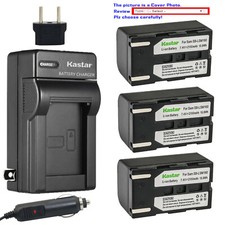 Kastar Battery Travel Charger for Samsung SB-LSM160 Samsung VP-D975 Camcorder