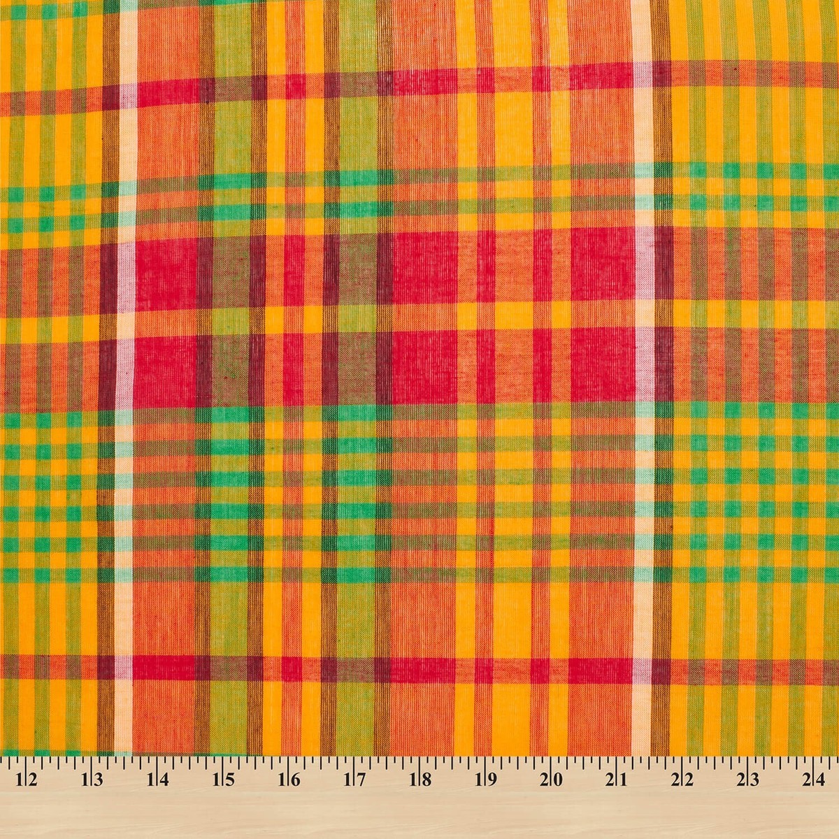 9328 Cotton Woven Madras Check Plaid Patchwork Waist Designer Vintage Vintage Madras Plaid Fabric - Etsy main image 3