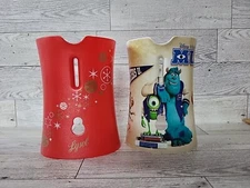 Disney Lysol No Touch Hand Soap 2 Covers Dispenser Pixar Monsters Inc Holiday