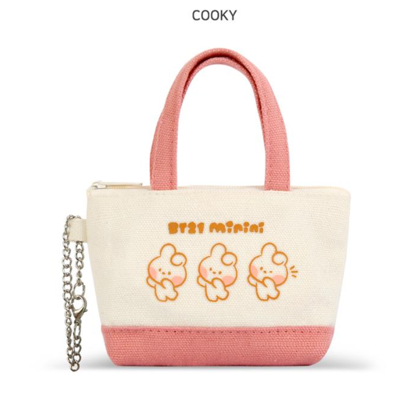 Line Friends BT21 COOKY minini Canvas Mini Pouch | eBay