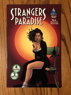 Strangers in Paradise #6 1995 Abstract Comics Comic Book