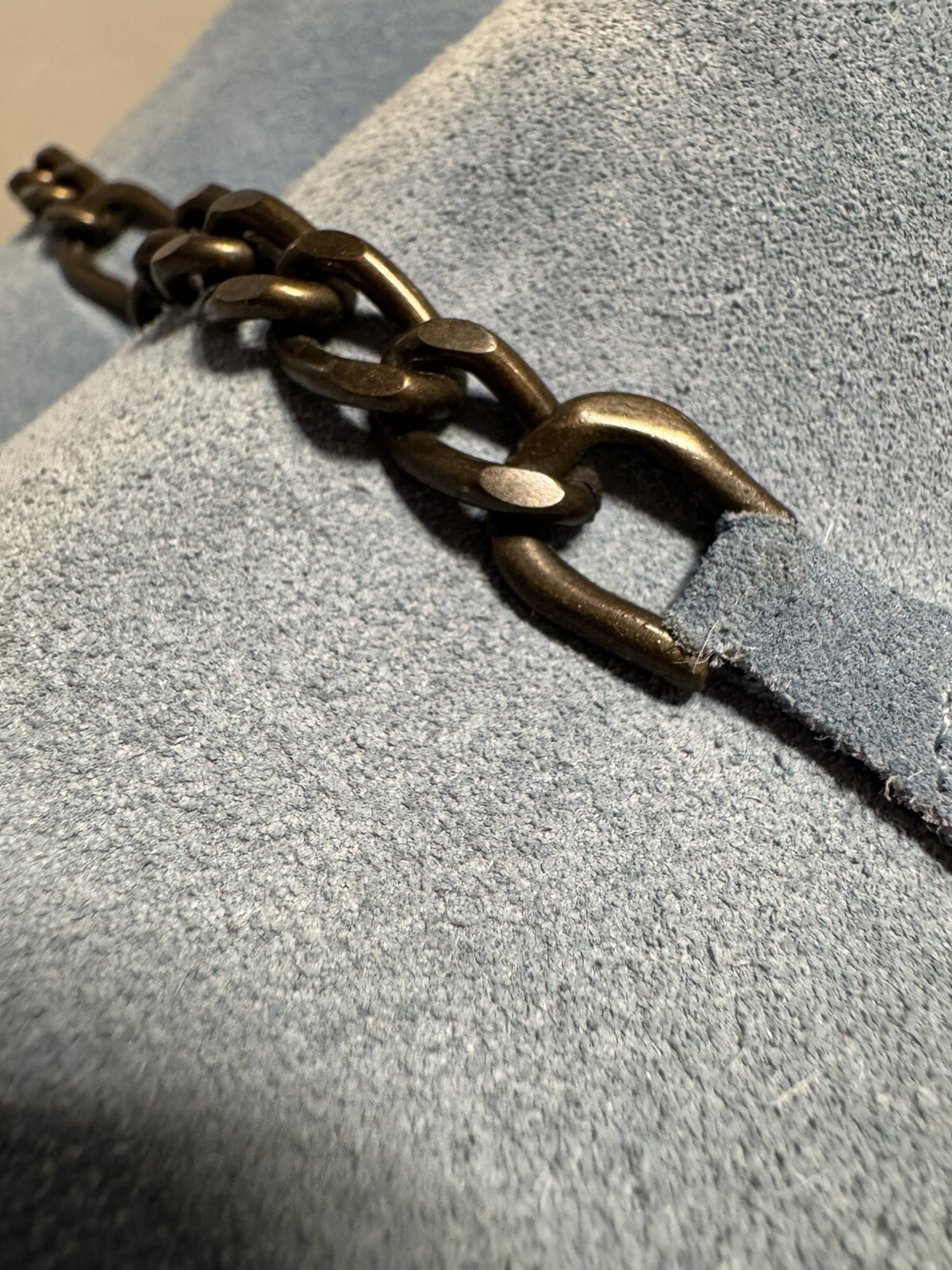 Silent D  Woman's Baby Blue Clogs with Bronze Cha… - image 6