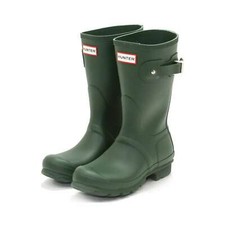 Image of Women's Hunter Original Wellington Short Boots Rain Boots Matte and Glossy New