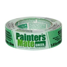 Painter's Mate Green Painting Tape, 1.41" x 60-yd Roll 667017 - PK/6 Rolls