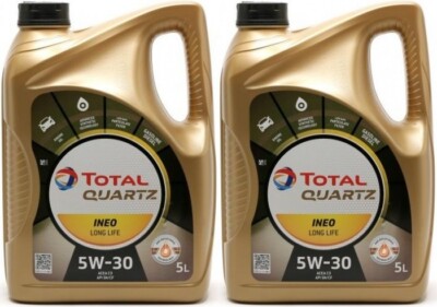 TOTAL Quartz Ineo L Life 5W-30 VW504 00/507 00 Longlife-3 Motoröl 2x5 = 10 Liter