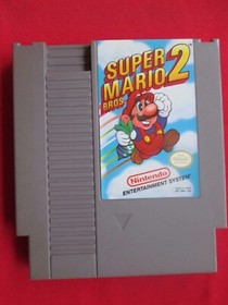 Super Mario Bros. 2 (Nintendo NES, 1988) CIB Complete Tested & Working!