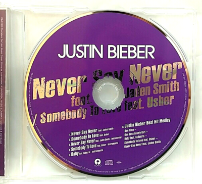CD) Justin Bieber ‎– Never Say Never / Somebody To Love, UICL 5027