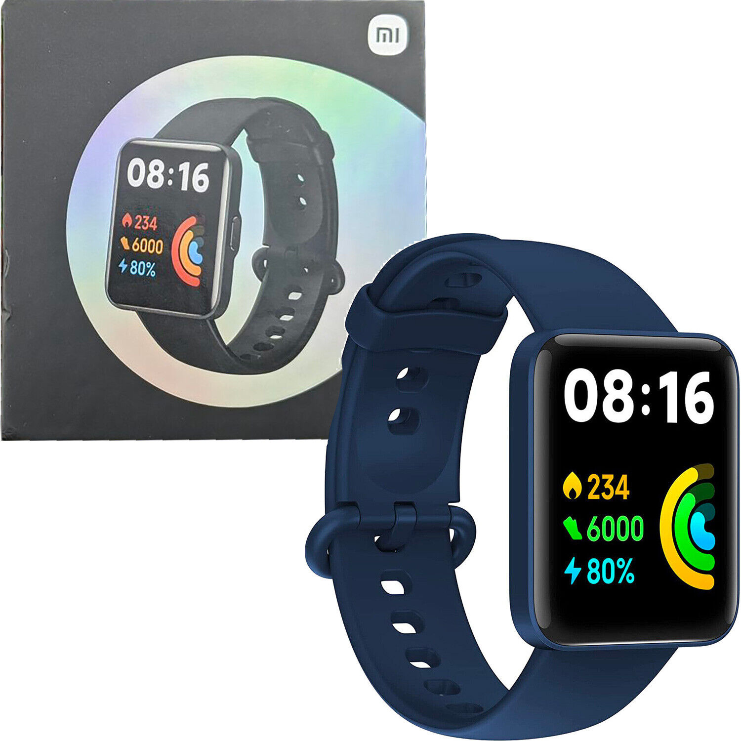  Xiaomi Redmi Watch 2 Lite Smartwatch Azul : Electronics