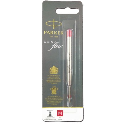 Parker QUINKflow Ballpen Refill BLISTER Fine Black S0909530 Pk1  