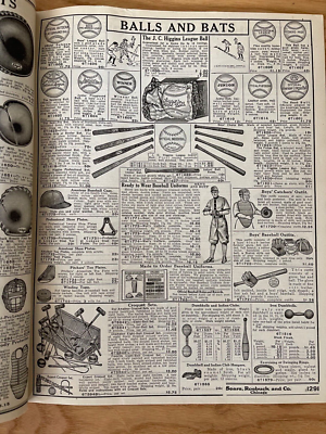 Catalogue Sears, Roebuck & Co. Années 1910 - Articles De Sport, édition Originale RARE