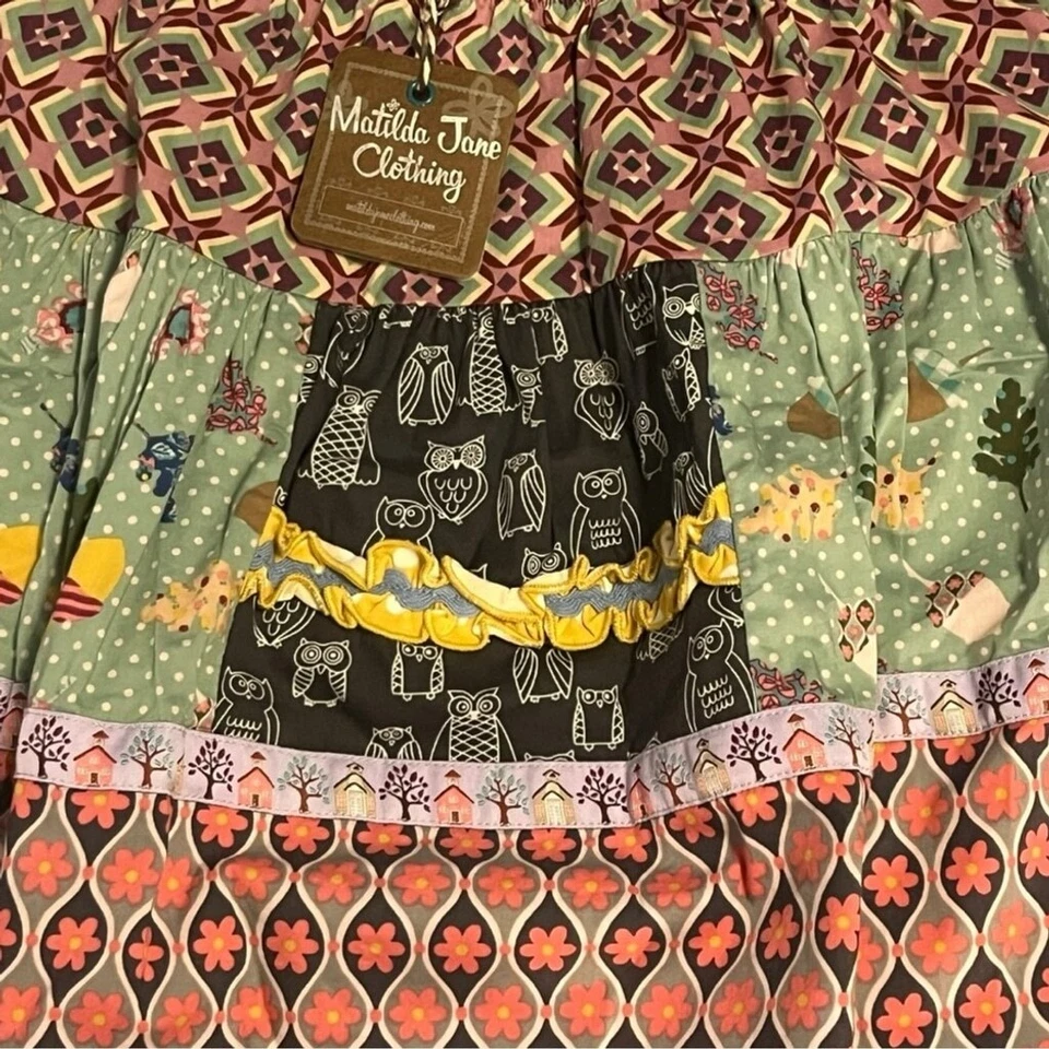Falda Matilda Jane Once Upon A Time Croquet Molly Boho Niña Talla 10 Cottagecore Foto 4 de 4