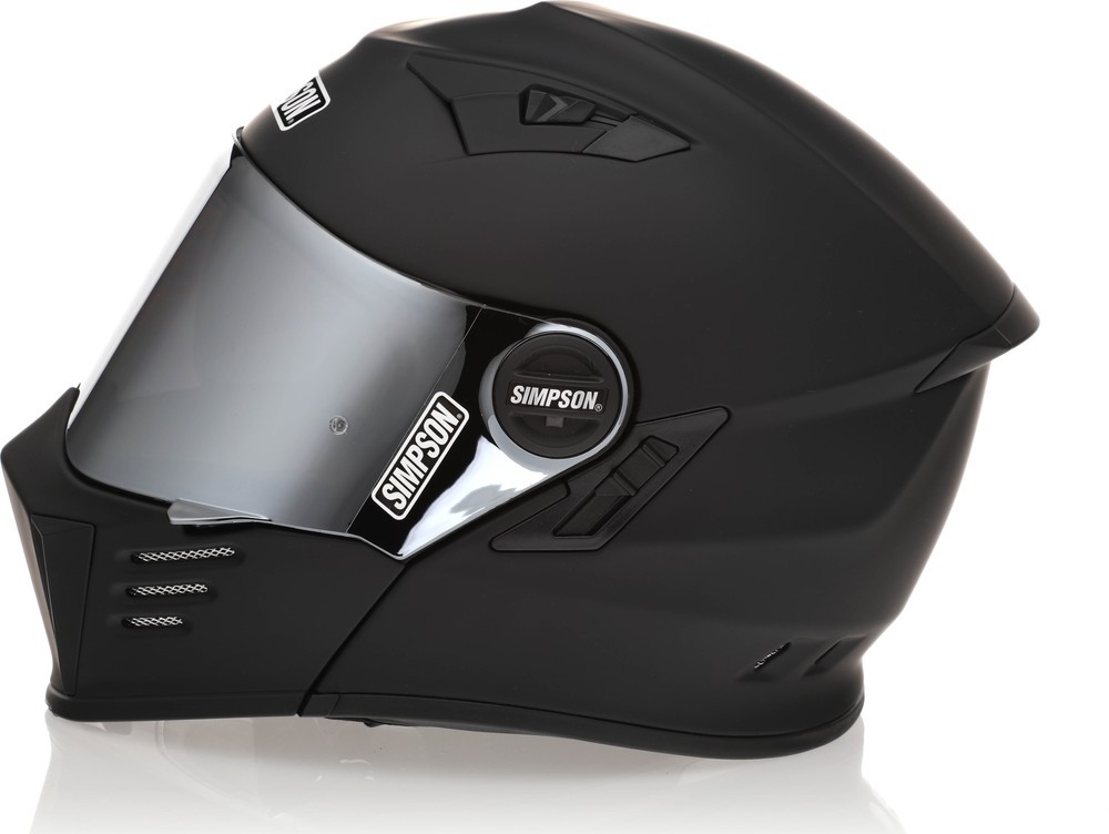 Simpson Mod Bandit Matte Black Helmet | eBay