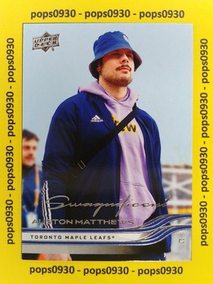 Auston Matthews, Toronto Maple Leafs, 2025, Upper Deck Series I, Swagnificent