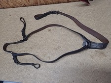 Jeffries Leather Breastplate, Pony Size, Brown. (Ref:39Y)